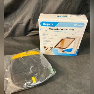 Magnetic Cat Flap Door & mitt